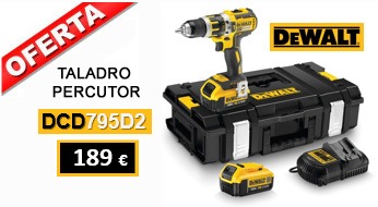 oferta taladro percutor DeWALT