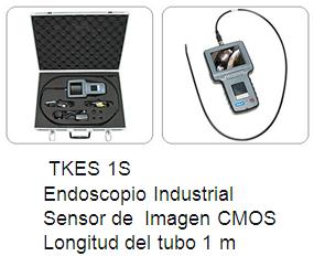Endoscopio industrial tkes 1s sensor imagen cmos