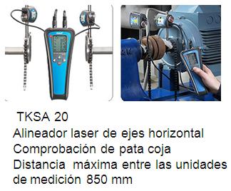 Mapro TKSA20 alineador láser ejes horizontal