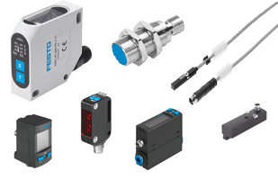 Sensores magnéticos, inductivos, ópticos, de caudal, de presión, de posición FESTO